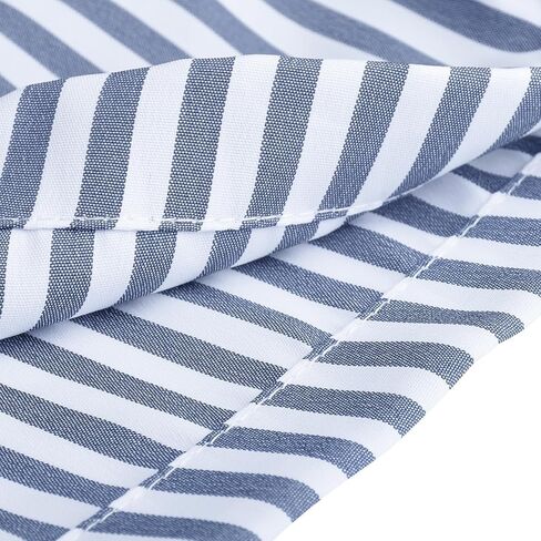 Women's Striped Print Shorts High Waisted Elastic Waist Wide Leg Loose Casual Shorts in Saudi Arabia