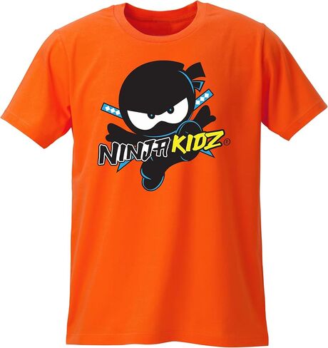 Ninja Kidz Official Original Logo Tee Boys Shirt Dress Your Ninja Kids in Cool Kids Clothes, Ninja Shirt Merch & Tee for Boys in Saudi Arabia