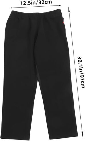 Ciieeo Breathable Chef Pants for Women Stylish Black Design with Elastic Waist Comfortable and for Culinary Travel and Exercise for Hot in Saudi Arabia