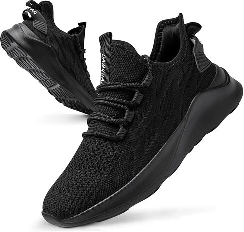 Mens Running Shoes Tennis Walking Gym Workout Slip On Athletic Fashion Sneakers Lightweight Breathable Sports Jogging Casual Shoe in Saudi Arabia