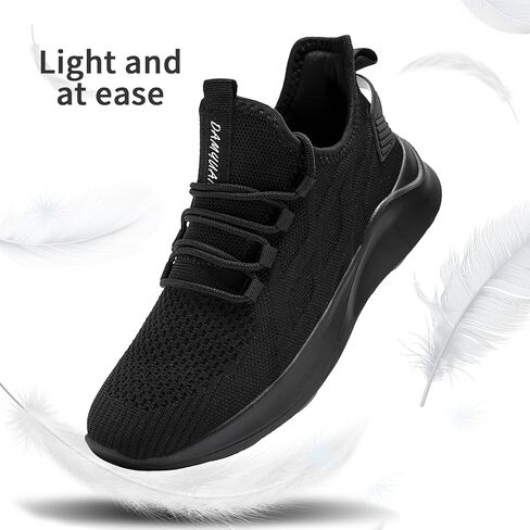Mens Running Shoes Tennis Walking Gym Workout Slip On Athletic Fashion Sneakers Lightweight Breathable Sports Jogging Casual Shoe in Saudi Arabia