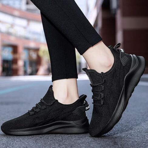 Mens Running Shoes Tennis Walking Gym Workout Slip On Athletic Fashion Sneakers Lightweight Breathable Sports Jogging Casual Shoe in Saudi Arabia