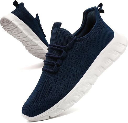 Mens Running Shoes Tennis Walking Gym Workout Slip On Athletic Fashion Sneakers Lightweight Breathable Sports Jogging Casual Shoe in Saudi Arabia