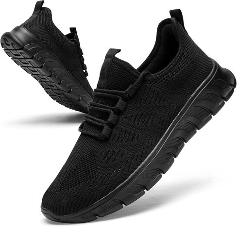 Mens Running Shoes Tennis Walking Gym Workout Slip On Athletic Fashion Sneakers Lightweight Breathable Sports Jogging Casual Shoe in Saudi Arabia