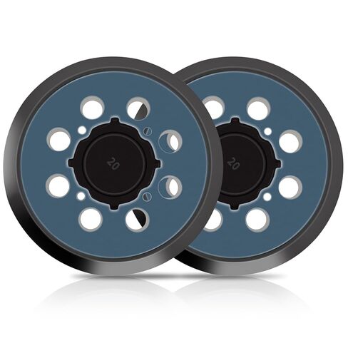 2pcs - 5 بوصة 8 ثقب الخطاف وحلقة استبدال وسادة الصنفرة المدارية ل Dewalt Makita DW420 ، DW421 ، DW423 ، DW426 ، D26451 ، D26453 ، D26451/K ، BO5030K ، BO5031K ، BO5041K ORBITAL SALDER in Kuwait