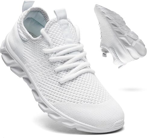 WCIDFY Women & Men Running Tennis Shoes Unisex Slip On Gym Walking Shoes Lightweight Workout Sneakers Daily Footwear Traveling in Saudi Arabia