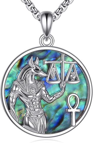 Scales of Justice Necklace Sterling Silver Balance Libra Pendant Justice Goddess Jewery Lawyers and Attorneys Themed Gift for Men Women in Kuwait