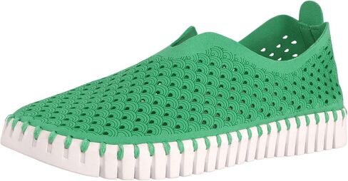 Ilse Jacobsen Hornbaek Women's Tulip 139 Flat | زلة على | منخفضة (الجيش ، 12) الأخضر in Kuwait