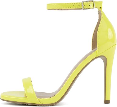 Delicious Women's Jaiden Faux Nubuck Leather Wide Strap Single Sole Heels 4" in Saudi Arabia