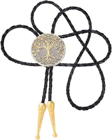 ربطات عنق بولو للرجال من رعاة البقر الغربيين روديو شجرة الحياة، ربطات عنق بولو للنساء in Kuwait