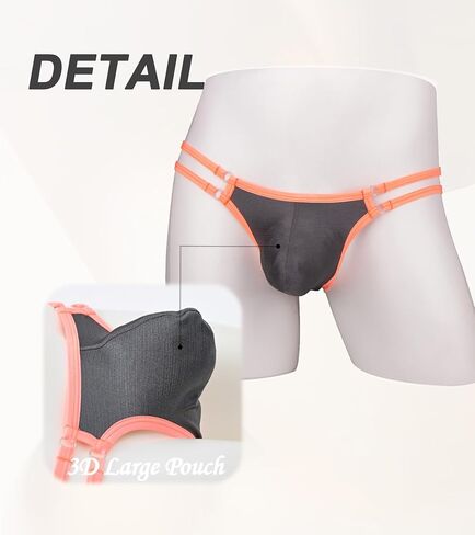 JINSHI Men's Glossy Silk Brief s Sexy Low Rise Ball Pouch Underwear Stretchy Comfortable Smooth Underwears M L XL 2XL in Saudi Arabia
