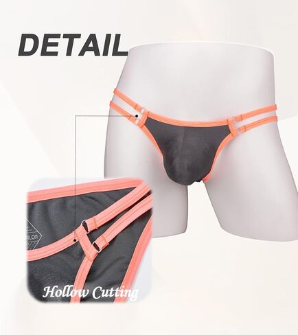 JINSHI Men's Glossy Silk Brief s Sexy Low Rise Ball Pouch Underwear Stretchy Comfortable Smooth Underwears M L XL 2XL in Saudi Arabia