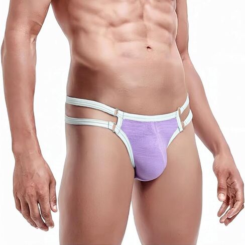JINSHI Men's Glossy Silk Brief s Sexy Low Rise Ball Pouch Underwear Stretchy Comfortable Smooth Underwears M L XL 2XL in Saudi Arabia