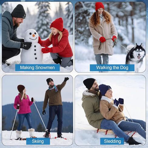 Christian Cross Beanies Hat and Gloves Bulk Winter Jesus Knitted Cap Unisex Religious Gifts Homeless Donation in Saudi Arabia
