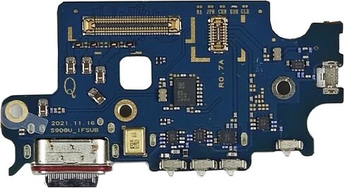 لاستبدال منفذ لوحة شحن USB لجهاز Galaxy Note 10 Plus، SM-N976U SM-N976V نوع C موصل لوحة قاعدة الشحن لهاتف Samsung Note 10 Plus 5G مع الأدوات والتعليمات in Kuwait