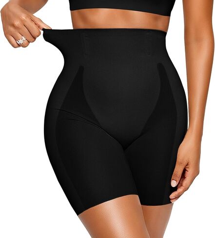 Tummy Control Shapewear for Women High Waisted Seamless Shapewear Shorts No Show Look Under Dresses in Saudi Arabia