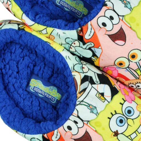 Hyp SpongeBob Squarepants Slippers Adult Scuff Slide Slipper Socks 1 Pair in Saudi Arabia