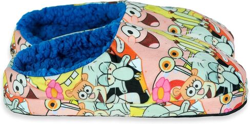 Hyp SpongeBob Squarepants Slippers Adult Scuff Slide Slipper Socks 1 Pair in Saudi Arabia