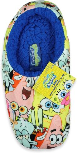 Hyp SpongeBob Squarepants Slippers Adult Scuff Slide Slipper Socks 1 Pair in Saudi Arabia