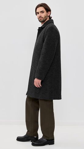 REIGNING CHAMP معطف صوف متعرج للرجال in Saudi Arabia