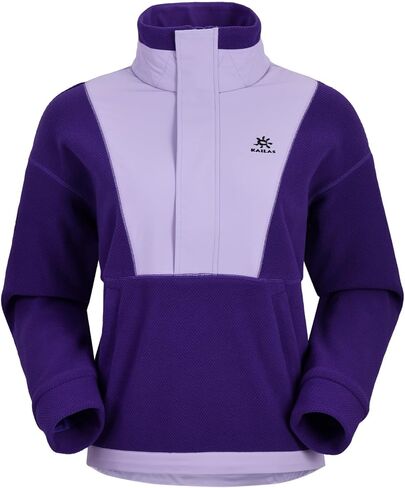 KAILAS Women's Fleece Jacket Full Zip Coat Winter Pullover Lightweight Soft Jacket Pockets Sweatshirt Fleece Outerwear in Saudi Arabia