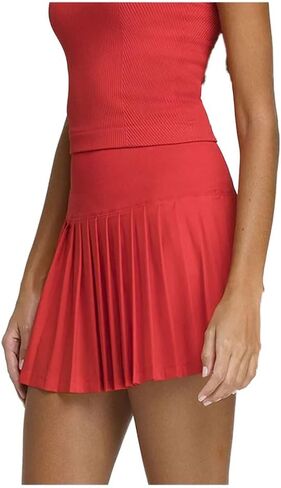 Wilson W Midtown Infrared Women's Tennis Skirt Red L in Saudi Arabia