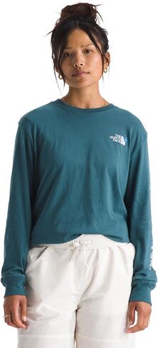 The North Face Womens Evolution Butterfly Long-Sleeve Tee in Saudi Arabia