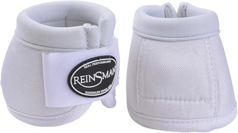 Reinsman Apex Protective Bell Boots Black Large in Saudi Arabia