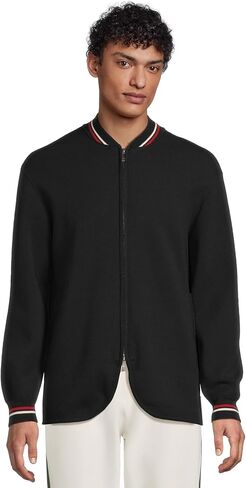 Armani Exchange Mens Full Zip Knit Cardigan in Saudi Arabia