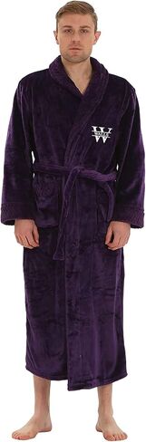 Personalized Plush Robe for Women and Men - His and Her Robes with Custom Name/Monogram - Super Soft Luxurious Spa Bathrobes in Saudi Arabia