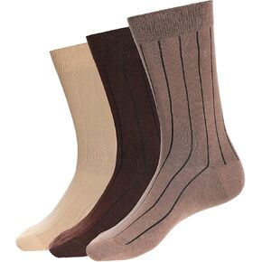 Men's Premium Cotton Rich Socks | Seamless Dress Socks for men | Men’s Socks (One size) Made in Egypt. in Kuwait