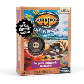 Exploding Kittens Survivor: The Tribe Has Spoken- The only Official Card Game for Survivor Fans - Family Party Game for Ages 8 and up - 3 to 6 Players - Great for Adults, Teens & Kids in Kuwait