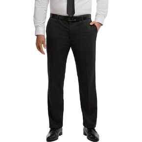 Men's Flat Front Dress Pants Regular fit Business Casual Pants for Men in Saudi Arabia