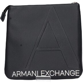 حقيبة كروس مسطحة بشعار a Line للرجال من Armani Exchange، إصدار محدود، لون أزرق بحري، مقاس واحد in Saudi Arabia