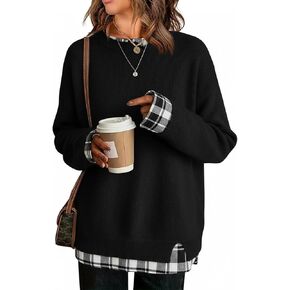 ETCYY Womens Sweaters School Teacher Outfits Fall Clothes Cowboy Chic Knit Cozy Fall Fashion 2025 Winter Oversized Sweater in Kuwait