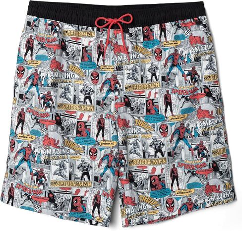 Marvel Spider-Man Swim Trunks UPF 50+ Adult Sizes (Small - X-Large) in Saudi Arabia
