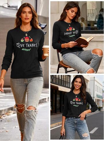 MK Shop Limited البلوزات للنساء الخريف بلوزة طويلة الأكمام خفيفة الوزن Crewneck مضلع متماسكة قمم سترة عارضة البلوز القمصان in Kuwait