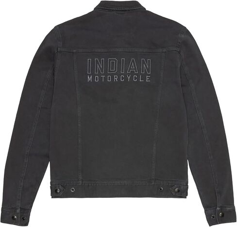 Indian Motorcycle Men's Rockingham Denim Jacket, Black - 2865669 in Saudi Arabia