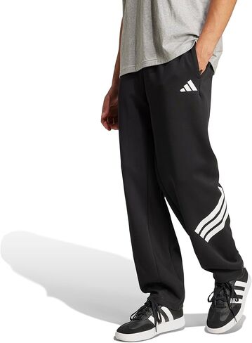 بنطال Future Icon 3-Stripes بحاشية مفتوحة للرجال من أديداس in Kuwait