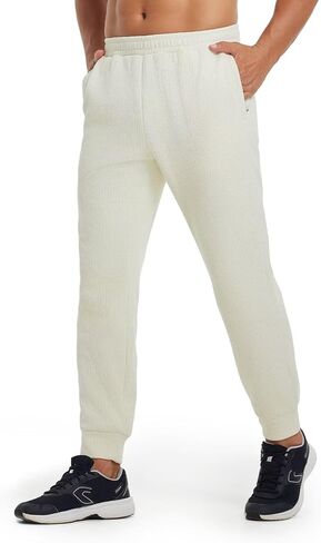 M MAELREG Mens Joggers with 4 Zipper Pockets Moisture Wicking Winter Heather Casual Athletic Joggers Sweatpants for Men in Saudi Arabia