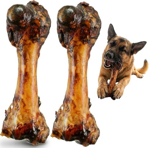 Pet Factory Real Chewz 6-8" Pork Femur Bone Dog Chew Treat, 100% All-Natural - 1 Count/1 Pack in Saudi Arabia