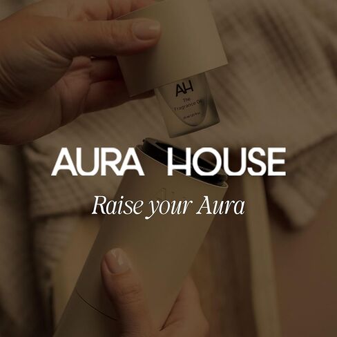 مجموعة Aura House Away - زيوت عطرية مملوءة بالزيوت العطرية (4 × 30 مل) - زيوت موزعة للهواء البارد مستوحاة من الفنادق، متوازنة مسبقًا وسهلة in Kuwait