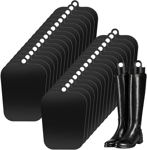 Domensi 30 Pcs Tall Boot Shaper Form Insert Filler Cowboy Boot Stand Support Holder Women Storage Organizer in Saudi Arabia