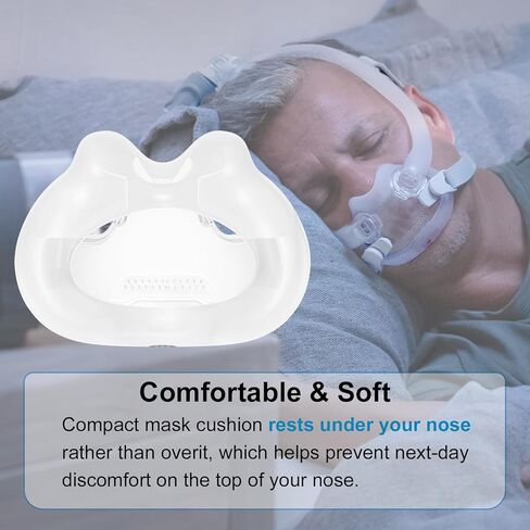 Replacement Full Face Cushion for AirFit F30i - Medium Size - Quiet Venting & Comfortable and Soft - Medium in Saudi Arabia