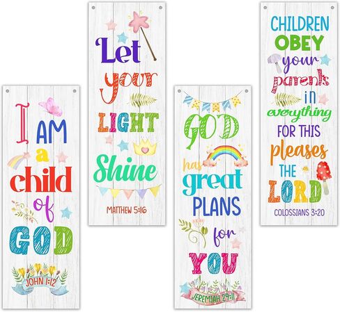 valucise 4pcs Butterfly Wall Decor, Inspirational Wall Art For Girls, Pink Butterfly Wooden Decorations, Faith Hope Love Dream Wood Hanging Sign For Home Nursery Playroom Bedroom Girls Room Decor, 11 in Saudi Arabia