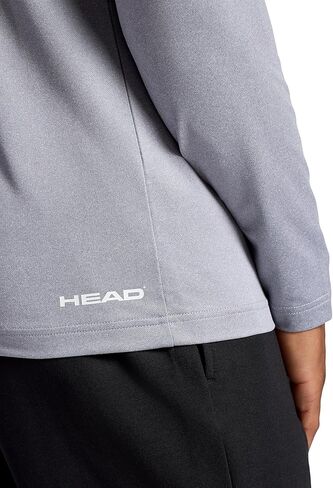 Head Men's Long Sleeve Training Mock Neck Top, Standard Fit, Stretchy Midweight Material in Saudi Arabia