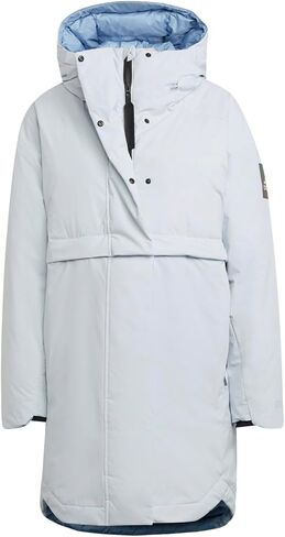 adidas GP3107 Myshelter Cold.Rdy Parka, White/Halo Blue in Saudi Arabia