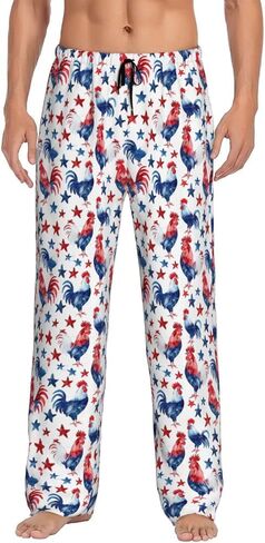 سروال بيجامة رجالي ملابس نوم رجالية بنطلون صالة Pjs مع جيوب، S M L XL XXL in Kuwait