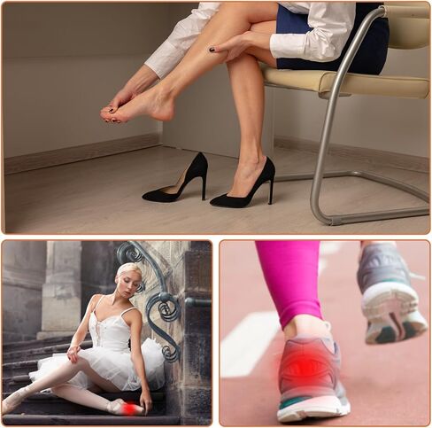 36 Pieces U-Shaped Felt Callus Pads, Pain Relief Adhesive Corn Pads, Soft Foot Cushion Protect from Rubbing on Shoes, Callus Cushions for Bottom Side of Foot and Heel for Women and Men in Saudi Arabia