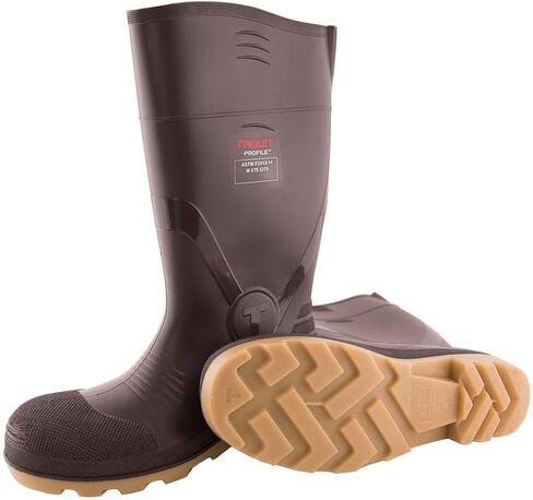 Tingley Profile 51254 Safety Toe Knee Boot, Mens 9 / Womens 11, Brown/Crepe in Saudi Arabia